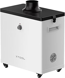 xTool Smoke Purifier for M1/S1/F1 Ultra/M1 Ultra and Most Enclosed Laser Cutter, 3-Stage Filtration, 99.97% Purification Rate, Accessory