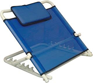 NRS Healthcare L98229 Healthcare Adjustable Angle Back Rest, Blue