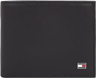 Tommy Hilfiger Men’s Eton Mini Wallet, Black (Black), One Size