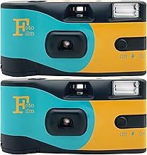 Fotofilm Pro Disposable Camera Single Use Film 400 27 Exposure Flash Multipack - 2 pack