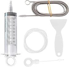 5-Piece Refrigerator Drain Hole Cleaning Kit | Flexible Brush for Unclogging and Cleaning | Comprehensive Cleaning Tools for Fridge Maintenance