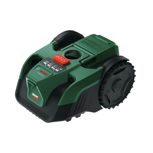 Bosch Cordless Robot Lawn Mower VISIMOW18V-100 (For Lawns up to 100 m², Cutting Width: 16 cm, Height of Cut: 20-60 mm,without Battery)
