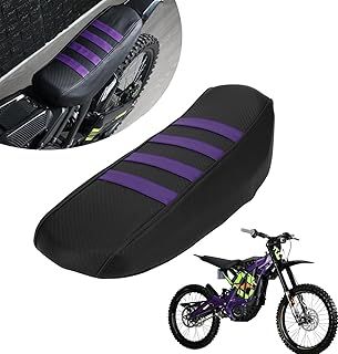 Dirt Bike Seat Cover,Motorcycle Seat Cover Anti-Slip Pad Seat Cover for Sur-Ron X/S Sur Ron Light Bee Electric Bike-Purple