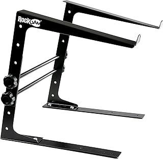 RockJam RJLP1 Adjustable Desk Mounted Desktop Laptop Stand Laptop Riser and DJ Controller Stand,Black