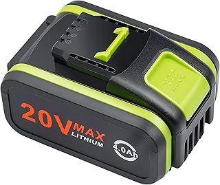 LabTEC 20V 4000mAh/4.0Ah Replacement Battery for Worx 20V WA3551, WA3551.1 WA3553 WA3553.2 WA3641 WG629E WG546E WU268 WX166.4 WX372.1 WX800 WX802 WX678 WX550 WX523 WU531.9 WG894E WG629E WG329E