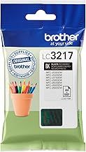 Brother LC-3217BK Inkjet Cartridge, Black, Single Pack, Standard Yield, Includes 1 x Inkjet Cartridge, Brother Genuine Supplies