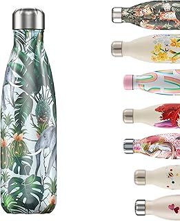 Chilly's Water Bottle - Stainless Steel and Reusable - Leak Proof, Sweat Free - Elephant - 260ml