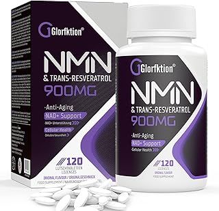Trans-Resveratrol & NAD+ 900mg, Enhanced with Black Pepper for Max Absorption, 120 Fast-Acting Lozenges for 4 Month Supply (120 Count (Pack of 4))