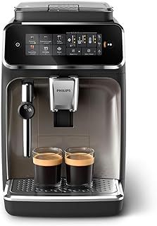PHILIPS 3300 Series Bean to Cup Coffee Machine, 5 Hot/Iced Drinks One Touch