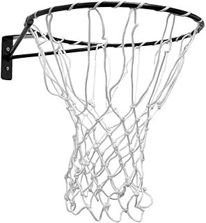 Netball Ring and Net [Set] • Regulation size 38cm diameter • Wall mounted fixings included