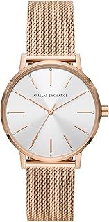 Armani Exchange Three-Hand Stainless Steel Women's Watch, 36mm case size