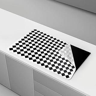 Large Silicone Induction Hob Protector Mat 78x52cm, Multifunctional Hob Cover Mat Cooktop Scratch Protector