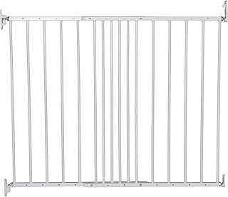 BabyDan MultiDan, 62.5-106.8 cm, Extendable Stair Gate/Baby Gate/Safety Gate, Metal, White, Made in Denmark - (Pet Gate/Dog gate)