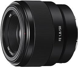 Sony SEL50F18F E Mount Full Frame 50 mm F1.8 Prime Lens, Black