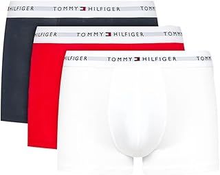 Tommy Hilfiger Mens Trunk Signature Boxer Shorts 3 Pack