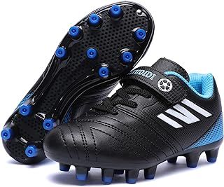 Boys Football Boots Kids Football Shoes Girls Soccer Athletics Training Shoes Teenager Outdoor Sport Shoes Sneakers for Unisex Kids