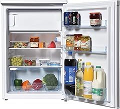 Igenix IG155W Freestanding Under Counter Fridge With 2 Adjustable Shelves, 1 Salad Drawer, 3 Door Shelves, Reversible Door, 95 Litre Capacity Fridge, 14 Litre Ice Box, 55 cm Wide, White
