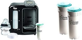 Tommee Tippee Perfect Prep Day and Night Black with Filters (x2)