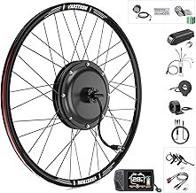 48V 1000W Electric Bike Conversion Kit Ebike Rear Wheel Hub Motor Kit with EKD01 Display Mountain Bike Bicycle Conversion Kit For 26" 27.5" 700C Rims Cassette Disc Brake