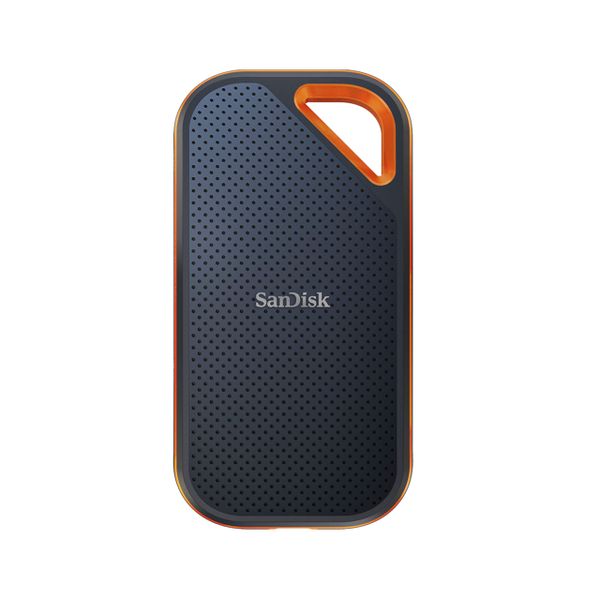 SanDisk Extreme PRO Portable SSD 1TB (up to 2000 MB/s read speeds, Powerful NVMe Solid State Performance, IP65 rated for dust and water resistance, 256-bit AES hardware encryption) Black