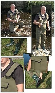 Bison 4mm Neoprene Chest Waders with studs
