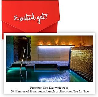 Red Letter Days Premium Spa Day Experience Gift for 2 – 60-Minute Treatments at 59 UK Locations