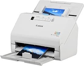 Canon imageFORMULA RS40 Photo & Document Scanner | Double-sided Scanning with USB for Home & Office | With Auto Photo Fix & Red Eye Correction CaptureOnTouch Software