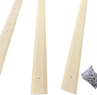 Non Slip Decking Strips - Pack of 5, 50mm x 1200mm Anti Slip Floor Decking Grip Stop Slipping GRP Composites Decking Strips (Beige)