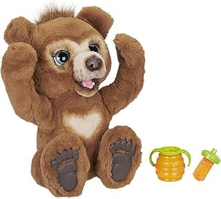 FurReal Hasbro E4591EP5 Friends Cubby The Curious Bear Interactive Plush Toy, Ages 4 And Up, Multicolor