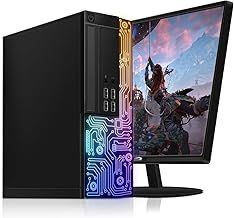 Dell Gaming PC Bundle, 24" Monitor, Quad Core I7 3.4G up to 3.9GHz, GeForce GT 750 Ti, 16GB RAM, 512G SSD, 600M WiFi, Refurbished Gaming Desktop Computer, Windows 10 (Renewed)