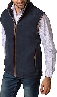 Rydale Men's Huggate Fleece Waistcoat Mens Gilet Bodywarmer Sleeveless Jacket Fleece Gilets