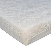 Jardins de Luxe, Baby Toddler Crib Mattress 90 x 60/120 x 60 CM [Zipped Waterproof Removable & Washable Cover] (120 x 60 x 5)