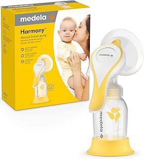 Medela Harmony Manual Breast Pump, Compact Swiss Design with PersonaFit Flex Shields and Medela's 2-Phase Expression Technology