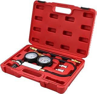 Cylinder leak detector, Leak Down Tester Kit Gasoline Engine Compression Tester Gauge for Car Truck Motorcycle