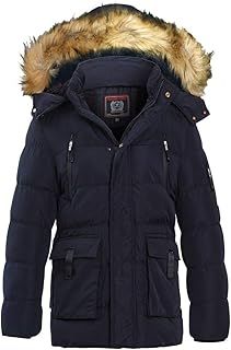 Boys Padded Parka Coat Ages 5 7 8 9 10 11 12 13 16 Years