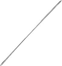 Studio Heavy Duty C Stand Boom Arm Professional Boom Arm Rod Durable Century Stand Tripod Stand Boom Arm with 1/4" and 3/8" Spigot for Film Shooting Photo Photography, Chrome Plated Steel, 127cm/ 50"