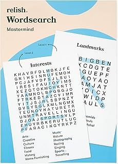 Relish - Large Print Word Search, Alzheimer’s & Dementia Activities & Games, Products & Gifts for Seniors and Elderly