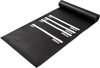 Holdfiturn Darts Mat with 4 Throwing Distances Oche Dart Board Mat Non Slip Rubber Carpet for Floor 300cm x 62cm