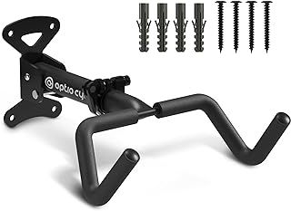 Optio Cycle Wall Mounted Bike Rack - Bike Wall Mount | Bike Hanger | Bike Wall Mounts | Wall Bike Rack | Bike Hangers for Garage Wall | Bike Rack Wall | Bike Hooks for Wall | Bike Hook