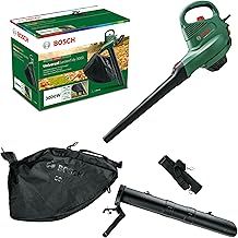 Bosch Electric Leaf Blower and Vacuum UniversalGardenTidy 3000 (3000 W, collection bag 50 l,variable speed,for blowing, vacuuming shredding leaves, Weight: 4.7 kg, in carton packaging)