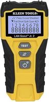 Cable Tester, LAN Scout Jr. 2 Ethernet Cable Tester for CAT 5e, CAT 6/6A Cables with RJ45 Connections Klein Tools VDV526-200