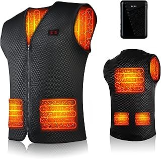 Heated Vest Men Women - Heated Gilet, 10000mAh Heated Jacket for Winter Outdoor