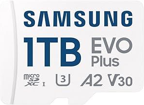 1TB MicroSD Memory Card for Samsung Tab A9, A9+, Tab S9 FE Tablet PCs Class 10 UHS-1 U3 V30 Micro-SD + Digi Wipe Microfibre Cloth