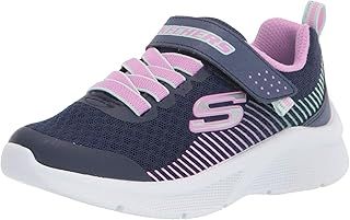 Skechers Girls' Microspec Bright Retros Trainers