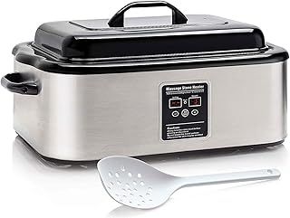 Master Massage Hot Stone Heat Device with Digital Control Unit and Temperature Display Including Ladle 6 litres