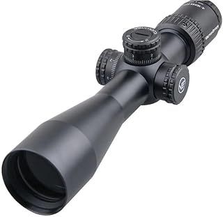 Vector Optics Veyron 4-16x44 FFP First Focal Plane Compact 30mm Tube Side Focus Rifle Scope Non-Illuminated MPR-4 MRAD reticle with Free Weaver/Picatiny Mounts Honeycomb Sunshade Flip Up Lens Caps