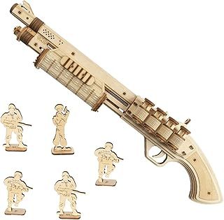ROKR 3D Wooden Puzzle, Mechanical Model Kits to Build, Laser Cut Model Building Kits For Teen and Adult