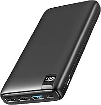 A ADDTOP Power Bank Portable Charger - 26800mAh High Capacity 22.5W Fast Charging Power Bank 20W PD USB C External Battery Pack with 4 Outputs and LCD Display for Smartphone, Tablets