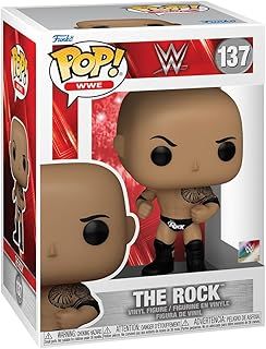 Funko Pop! WWE: the Rock - Dwayne "The Rock" Johnson - (final) - Collectable Vinyl Figure - Gift Idea - Official Merchandise - Toys for Kids & Adults - Sports Fans - Model Figure for Collectors