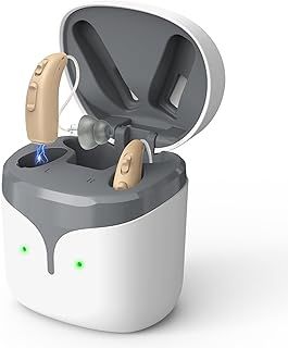 Rechargeable RIE Receiver In Ear Sound Amplifier, Assist With Listening to Music and Watching TV